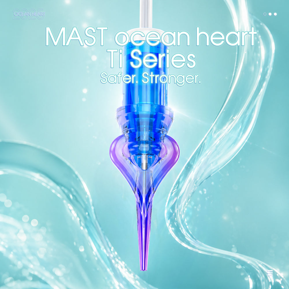 MAST ORCHEN HEART Titanium |  Series PMU Cartridge Needles – BOX OF 20 - MASTPMU
