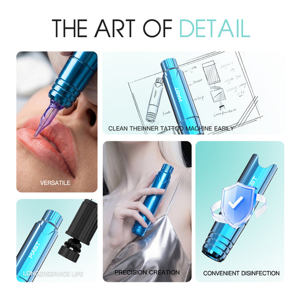 MAST P10 | SMP TATTOO MACHINE FOR PERMANENT MAKEUP CARTRIDGE TATTOO GUN
