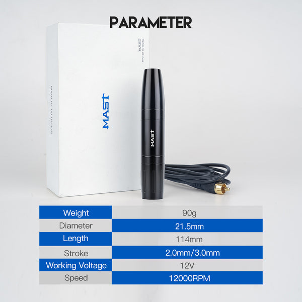 MAST MAGI | WIRED PMU & SMP MACHINE WITH INTERCHANGEABLE 2.0 AND 3.0MM STROKES