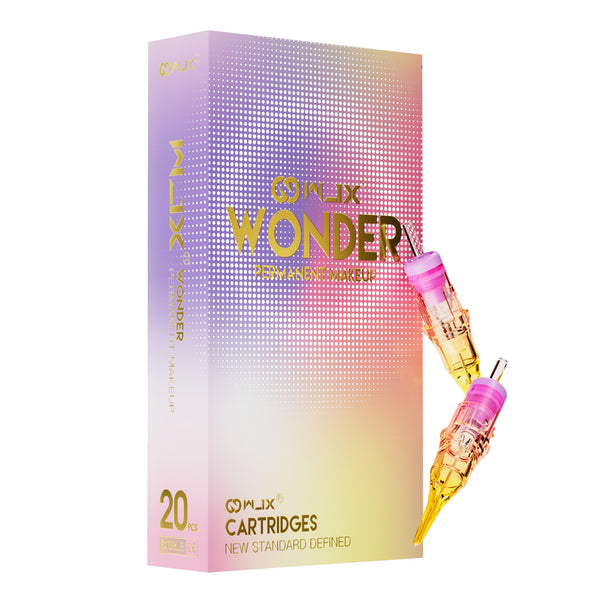 WJX WONDER | PMU CARTRIDGE NEEDLES FOR BROWS & LIPS – BOX OF 20