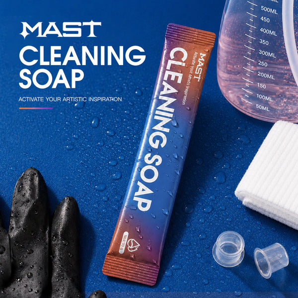 MAST PMU CLEANSING SOAP | PROFESSIONAL PMU & SMP CLEANSING SOLUTION – 10G – BOX OF 20