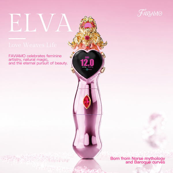 FAVIAMO ELVA | LIGHTWEIGHT WIRELESS PEN MACHINE FOR PMU & TATTOO ARTISTS