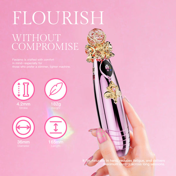 FAVIAMO LUMA | WIRELESS PEN MACHINE FOR PMU & TATTOO ARTISTS