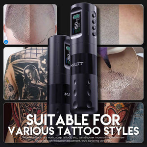 MAST WING | Wireless SMP Machine With Brushless Motor 4.0MM Stroke Scalp Micropigmentation