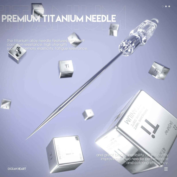 MAST ORCHEN HEART Titanium |  Series PMU Cartridge Needles – BOX OF 20