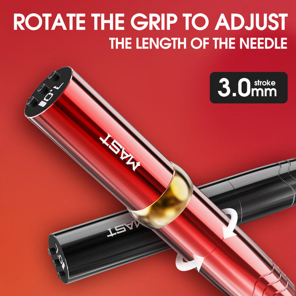 MAST P10 PRO | WIRELESS PMU MACHINE 3.0MM STROKE STARTER KIT
