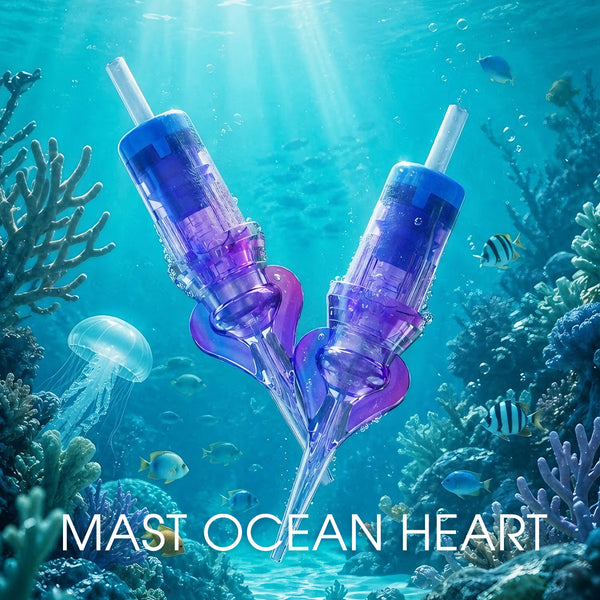 MAST OCEAN HEART | PMU CARTRIDGE NEEDLES – BOX OF 20