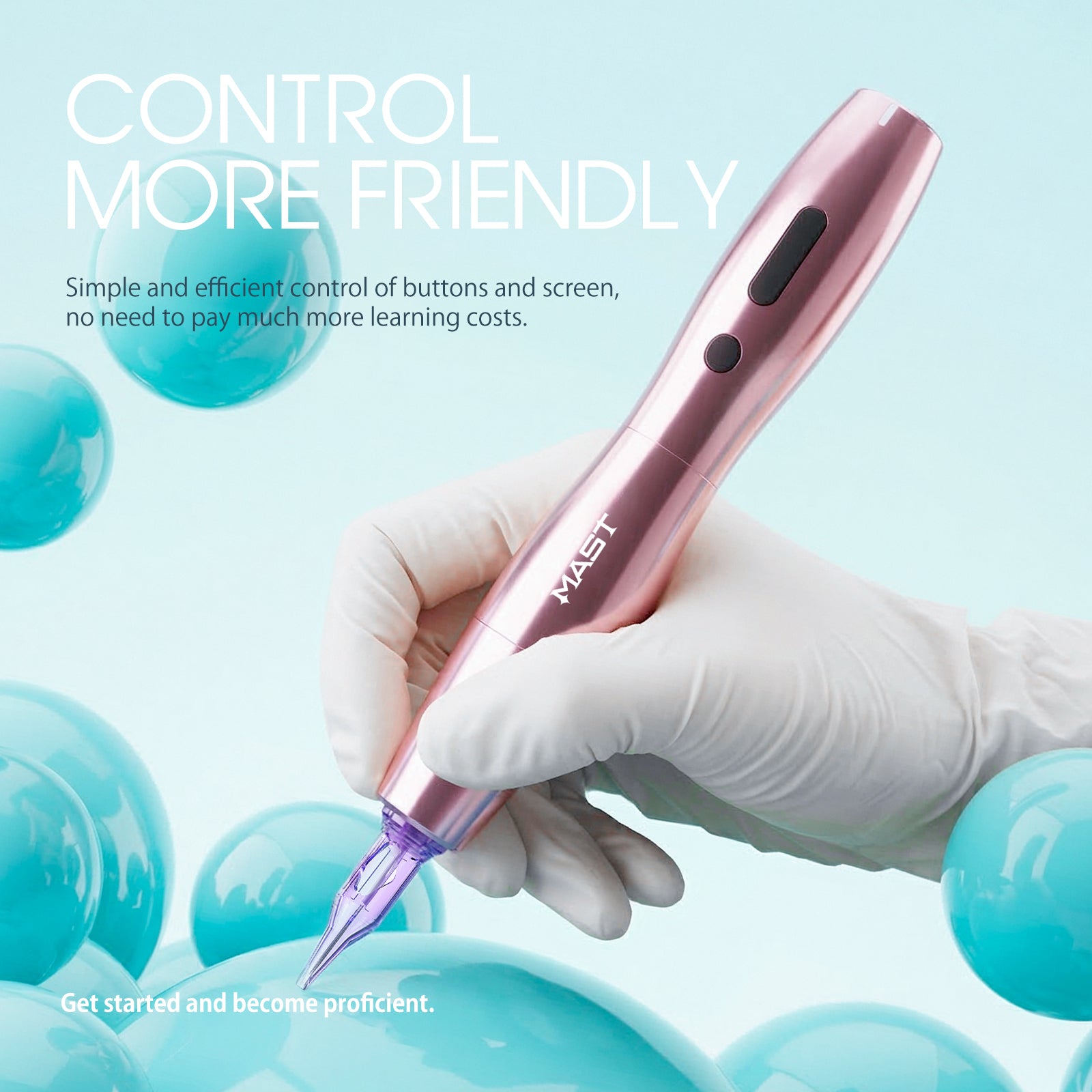 MAST P20 | WIRELESS ROTARY PMU PEN MACHINE WITH DIGITAL DISPLAY