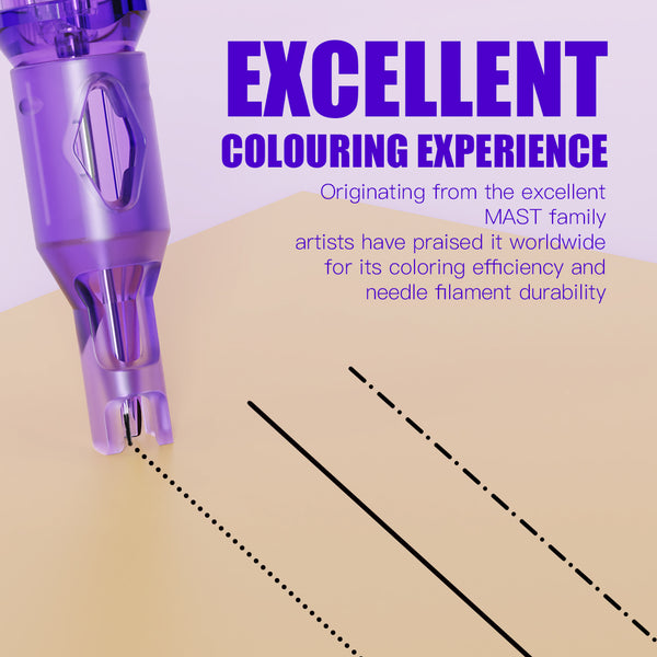 Mast SMP MAX-Tattoo Cartridges Needles Permanent Makeup – Box of 20