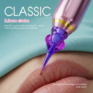 MAST P40 Kit | Wireless Rotary PMU Pen Machine With Digital Display in pink