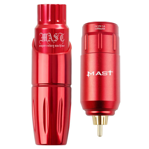 MAST TOUR | CORDLESS ROTARY TATTOO & PMU PEN MACHINE KIT WITH CARTRIDGES