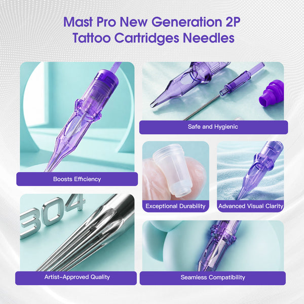 MAST PRO | PMU Cartridges Needles Mixed Sizes – Box of 20