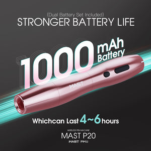 MAST P20 | Wireless Rotary PMU Pen Machine With Digital Display
