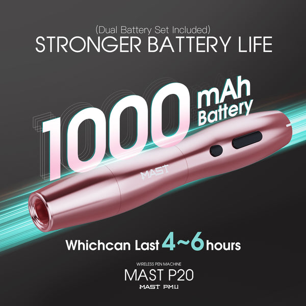 MAST P20 | Wireless Rotary PMU Pen Machine With Digital Display