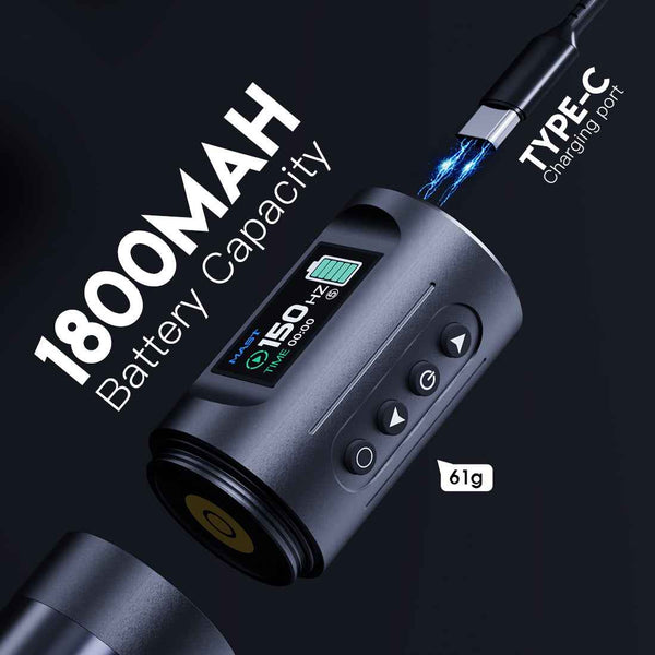 MAST WING | Wireless SMP Machine With Brushless Motor 4.0MM Stroke Scalp Micropigmentation