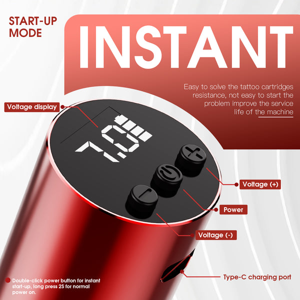 MAST P10 PRO | WIRELESS PMU MACHINE 3.0MM STROKE STARTER KIT