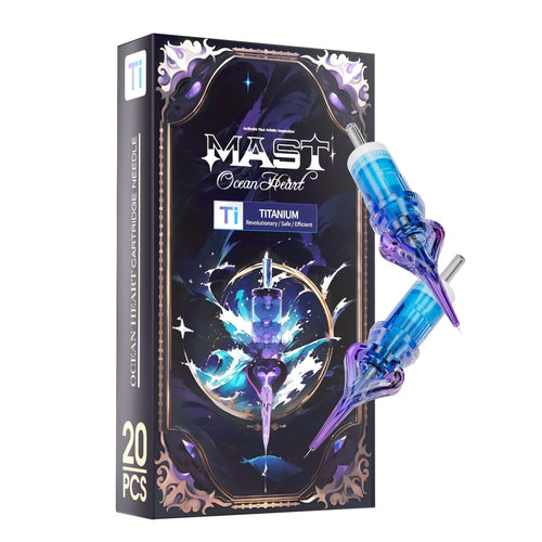 MAST ORCHEN HEART Titanium |  Series PMU Cartridge Needles – BOX OF 20 - MASTPMU