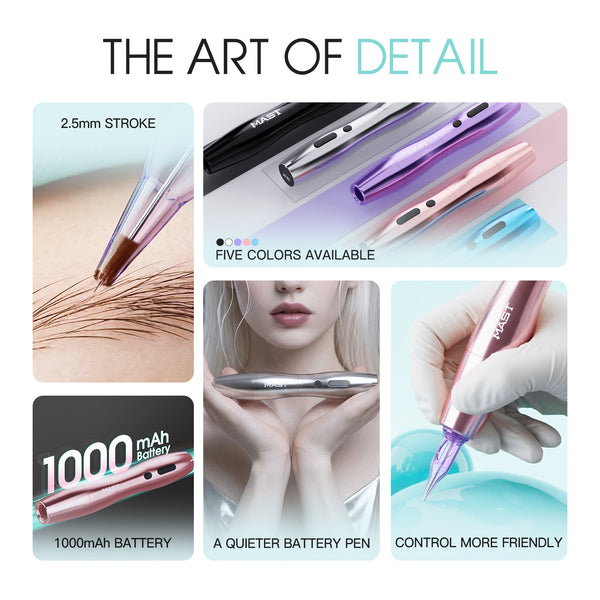 MAST P20 | Wireless Rotary PMU Pen Machine With Digital Display