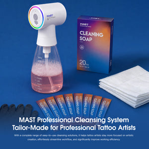 MAST PMU CLEANSING SOAP | PROFESSIONAL PMU & SMP CLEANSING SOLUTION – 10G – BOX OF 20