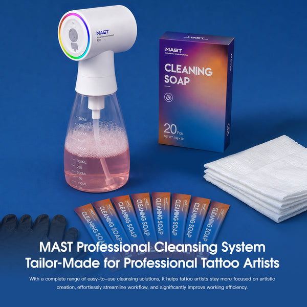 MAST PMU CLEANSING SOAP | PROFESSIONAL PMU & SMP CLEANSING SOLUTION – 10G – BOX OF 20
