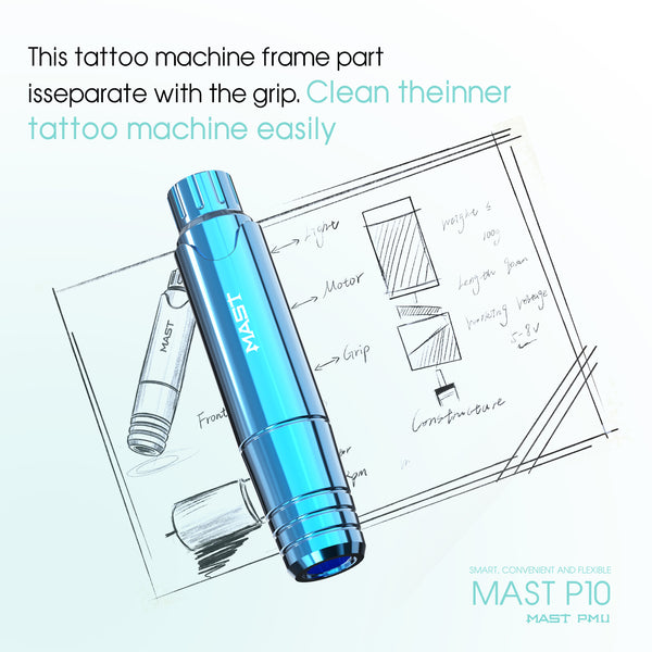 MAST P10 | SMP TATTOO MACHINE FOR PERMANENT MAKEUP CARTRIDGE TATTOO GUN