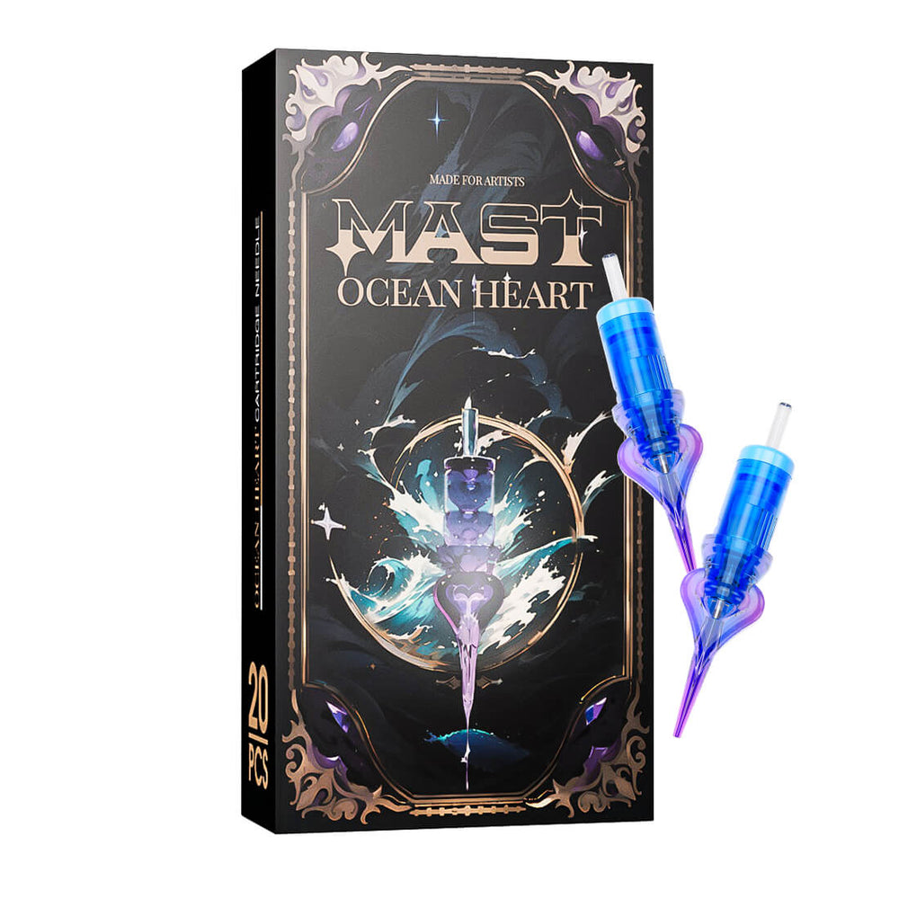 MAST OCEAN HEART | PMU CARTRIDGE NEEDLES – BOX OF 20