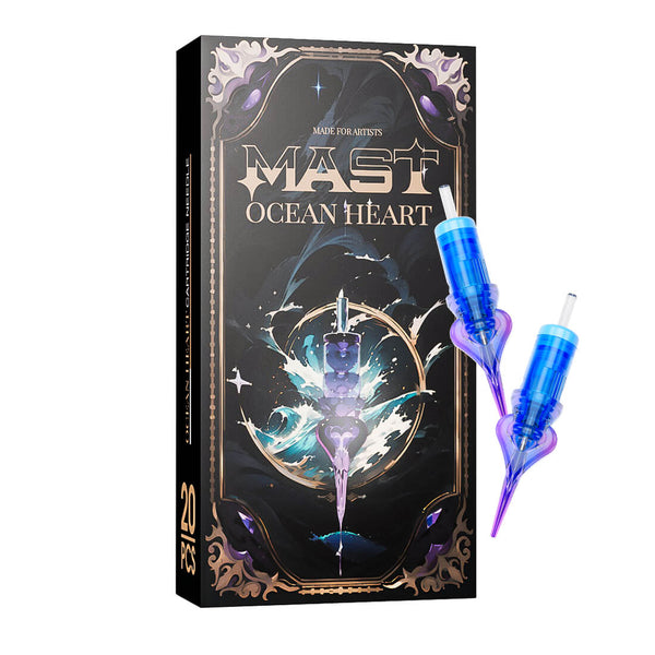 MAST OCEAN HEART | PMU CARTRIDGE NEEDLES – BOX OF 20