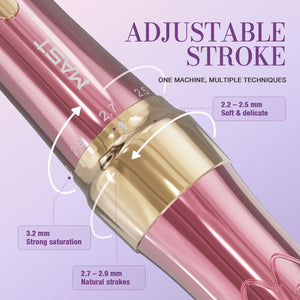 MAST P60 | Wireless Tattoo Pen Machine With 2.2MM-3.2MM Adjustable Strokes Permanent Makeup(With RCA adapter)