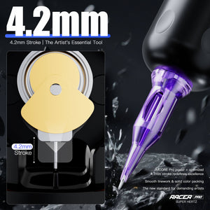 MAST RACER PRO | CORDLESS PMU & TATTOO MACHINE WITH MCORE-PRO MOTOR