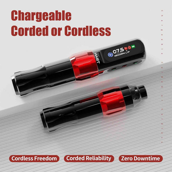 MAST TOUR 2 PRO | WIRELESS PMU PEN MACHINE 3.5MM STROKE LIGHTWEIGHT FINE LINE