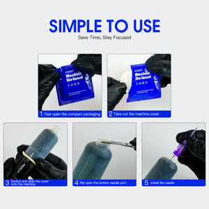MAST MACHINE BIO GUARD | DISPOSABLE MACHINE COVERS PROTECTIVE BARRIER SLEEVES 50PCS