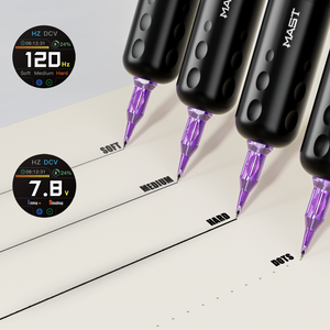 MAST Racer Pro | Cordless PMU & Tattoo Machine With Mcore-Pro Motor