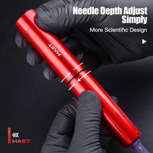 MAST TOUR Y22 | Cordless Tattoo Pen Machine Kit - Professional Rotary Cartridges Tattoo Pen