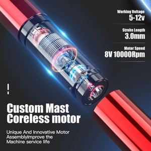 MAST TOUR Y22 | Cordless Tattoo Pen Machine Kit - Professional Rotary Cartridges Tattoo Pen