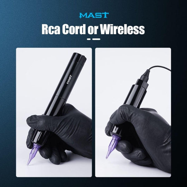 MAST TOUR Y22 | Cordless Tattoo Pen Machine Kit - Professional Rotary Cartridges Tattoo Pen
