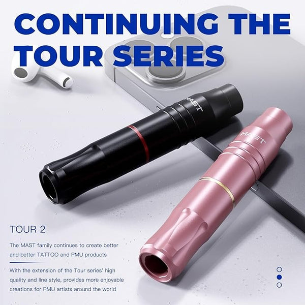 Mast Tour 2 | Wireless PMU Pen Machine with Thin & Short Frame Powerful Motor by Mcore