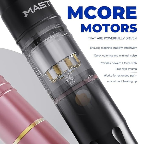 Mast Tour 2 | Wireless PMU Pen Machine with Thin & Short Frame Powerful Motor by Mcore