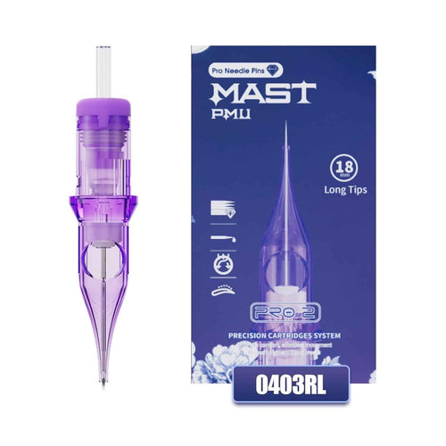 MAST PRO 2 | PMU Cartridges Needles Mixed Size – Box of 20