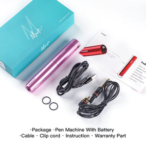 MAST TOUR Y22 | Cordless Tattoo Pen Machine Kit - Professional Rotary Cartridges Tattoo Pen