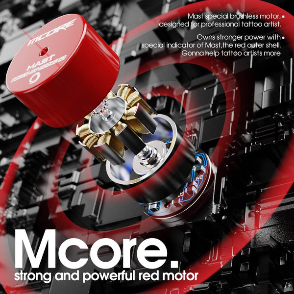 MAST TOUR PRO PLUS | Tattoo Rotary Machine Cartridges Gun 4.0mm Stroke Pen Power