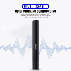 MAST TOUR FLY | Wireless Rotary PMU Pen Machine Gun Lightweight Slim 3.0mm Stroke Length for Women Artists