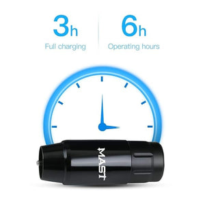 MAST TOUR | Cordless Tattoo Pen Machine Kit, Professional Rotary Cartridges Tattoo Gun