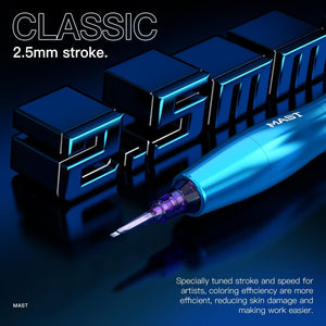 Mast P20 Wireless Tattoo Pen Machine Gun Rotary Tattoo Coreless Motor by Mcore Slim Tattoo Pen with Replaceble 2 Batteries for Women Aritsts