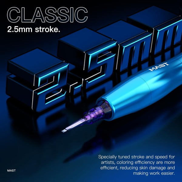 Mast P20 Wireless Tattoo Pen Machine Gun Rotary Tattoo Coreless Motor by Mcore Slim Tattoo Pen with Replaceble 2 Batteries for Women Aritsts