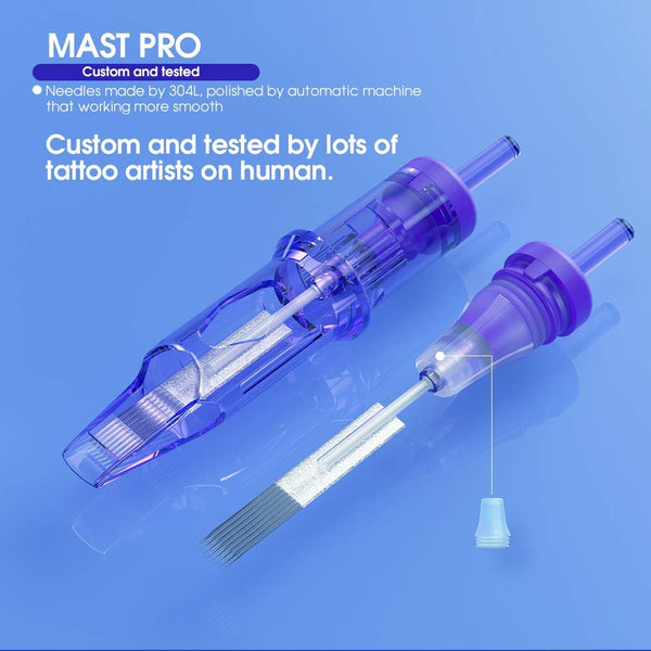 MAST PRO | PMU Cartridges Needles Mixed Size – Box of 20