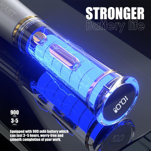 Mast P20 Wireless Tattoo Pen Machine Gun Rotary Tattoo Coreless Motor by Mcore Slim Tattoo Pen with Replaceble 2 Batteries for Women Aritsts