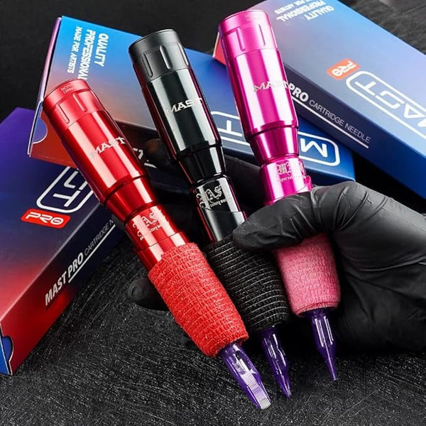 MAST TOUR | Cordless Tattoo Pen Machine Kit, Professional Rotary Cartridges Tattoo Gun