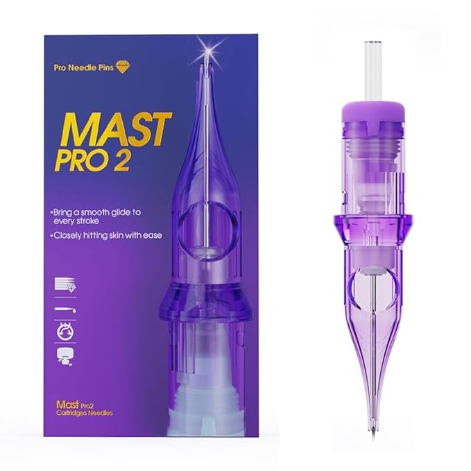 MAST PRO 2 Titanium Series PMU Cartridge Needles – Box of 20