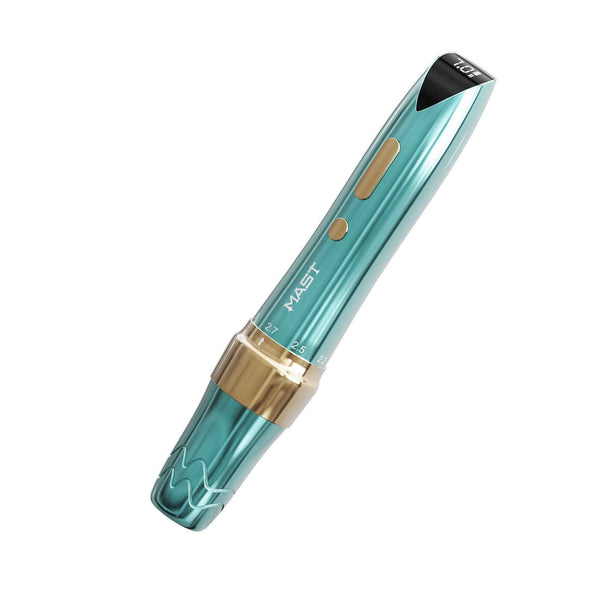 MAST P60 | WIRELESS PMU PEN MACHINE WITH 2.2MM–3.2MM ADJUSTABLE STROKES TIFFANY BLUE