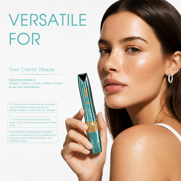 MAST P60 | TIFFANY BLUE EDITION PMU MACHINE WITH 2.2MM–3.2MM ADJUSTABLE STROKES